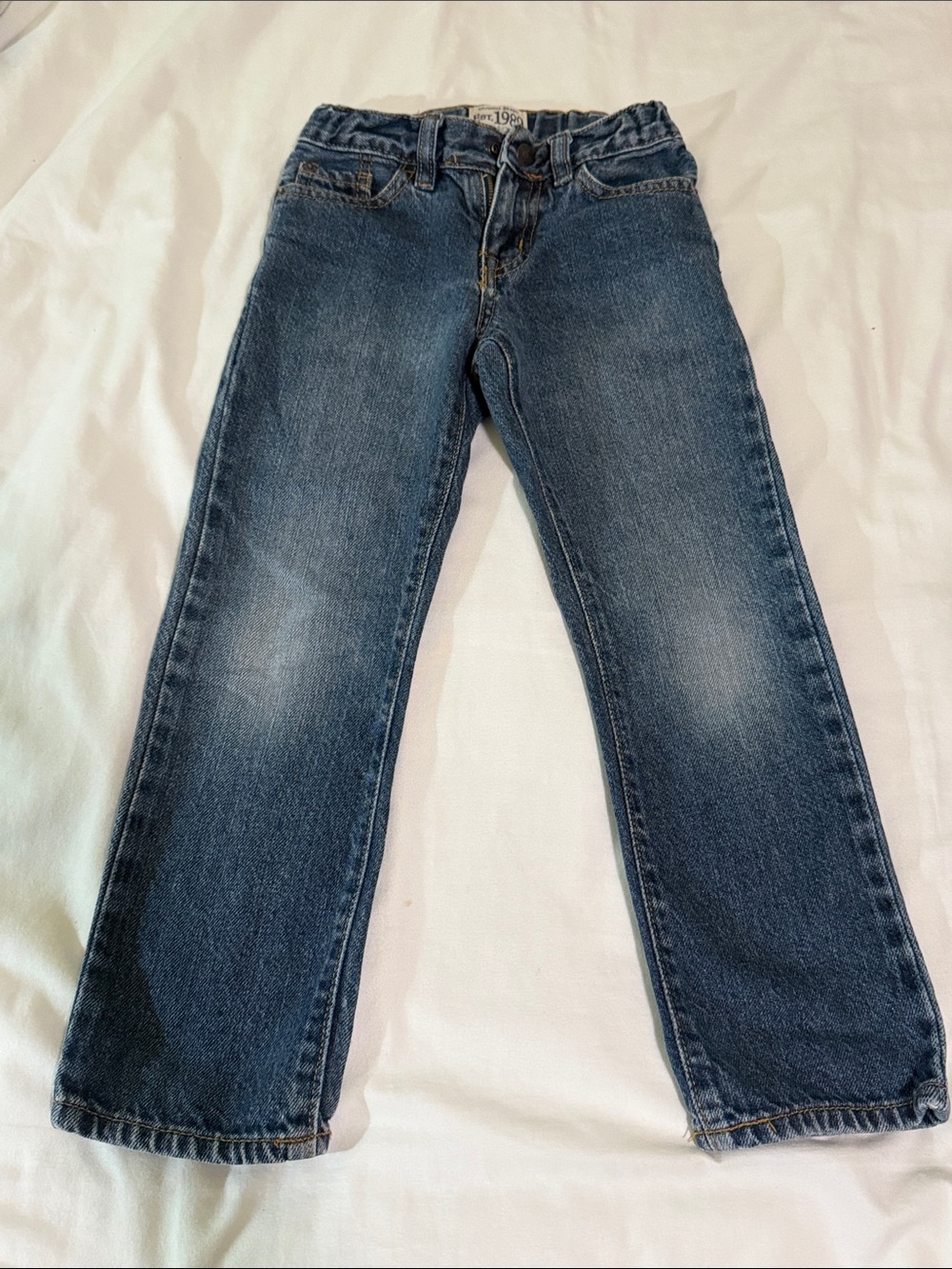 1989 Classic Boys' Dark Blue Denim Jeans